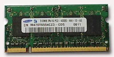 Samsung 512MB 533Mhz Notebook Memory