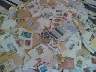 1000 Rsa mix stamps unsorted