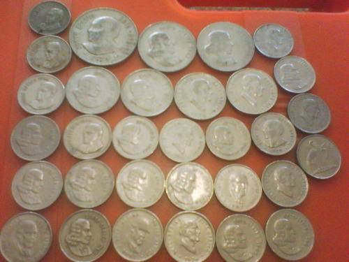 nice lot of s.african R1,50c,20,10c,5c coins with heads of past presidents