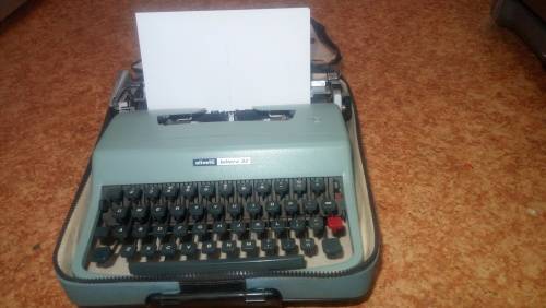 Old Olivetti Type Writer (Lot of 2)  - (Made In Barcelona Olivetti Plant in Spain)