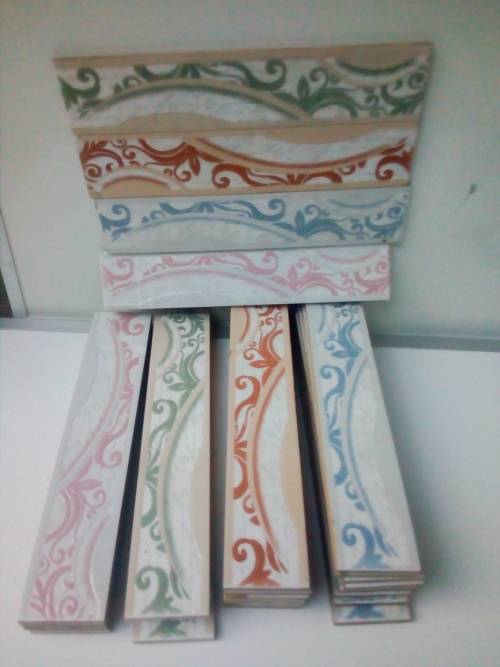 Ceremic Tiles. wall slates. Mosiac Bathroom, kitchen, wall or floor rim, skirtings. Construction DIY