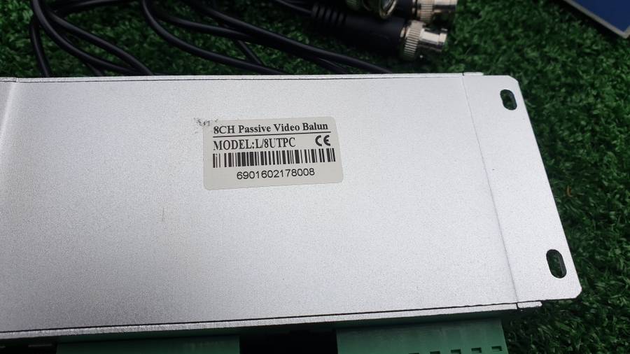 8-Channel UTB Video Balun - CCTV Via Twisted Pairs (BID PER BOX)!!!