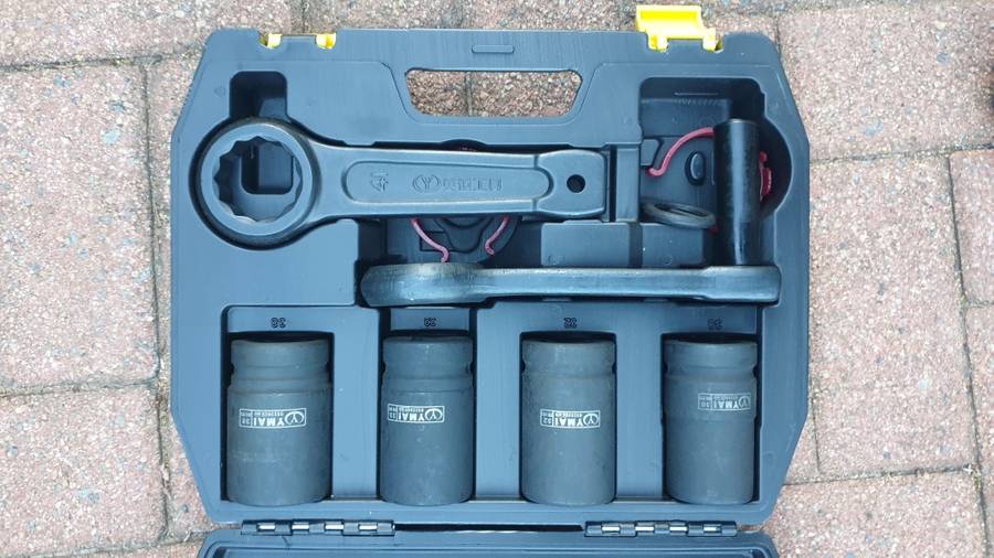 Heavy Duty 2-Piece (MILITARY EDITION) Wheel Slogger & Boxed Spanner Set ONLY