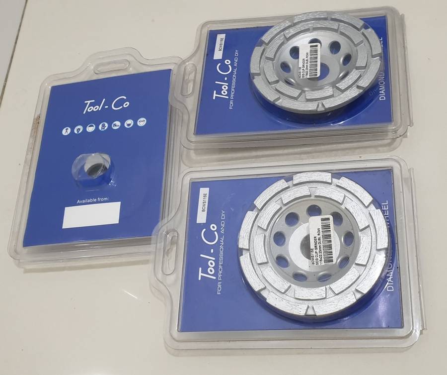 Diamond Segmented Cup Grinder 115x22.23mm (BID PER PIECE)