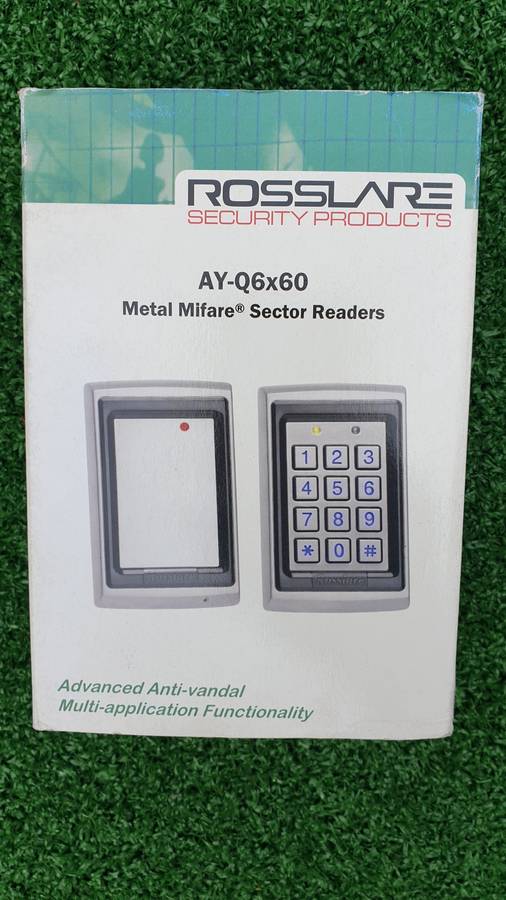Rosslare (AY-Q6x60) SECURITY ACCESS CONTROL Advanced Anti-Vandal Sector Reader
