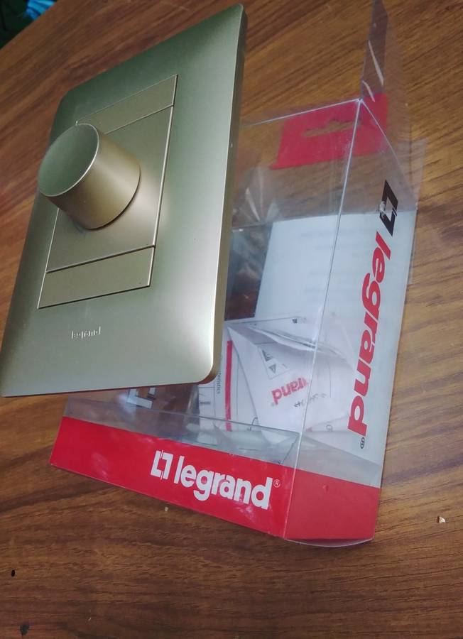 LEGRAND Rotary DIMMER, Single Lever Switch (BID PER PACK )