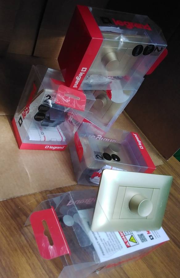 LEGRAND Rotary DIMMER, Single Lever Switch (BID PER PACK )