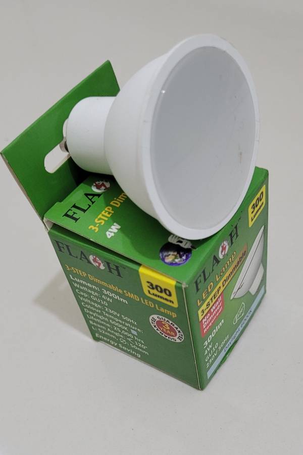 3-Step DIMMABLE FLASH 4w LED Downlights GU 10 (BID PER LOT)!!