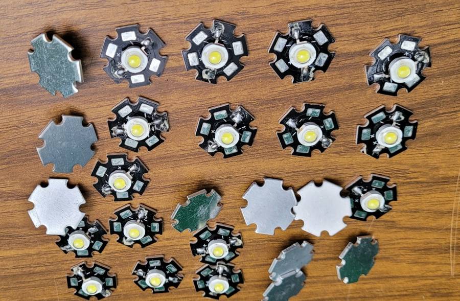 3w High Power LED Replacement Chip. (BID PER Pack of 10x LED Chip)!!!