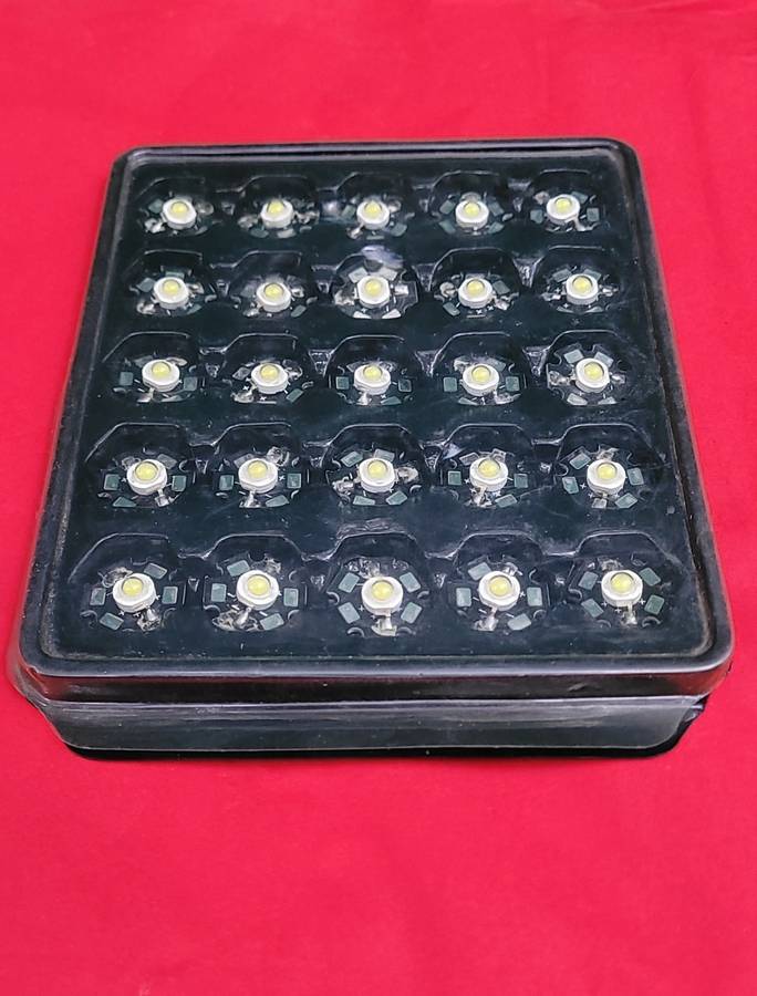 3w High Power LED Replacement Chip. (BID PER Pack of 10x LED Chip)!!!