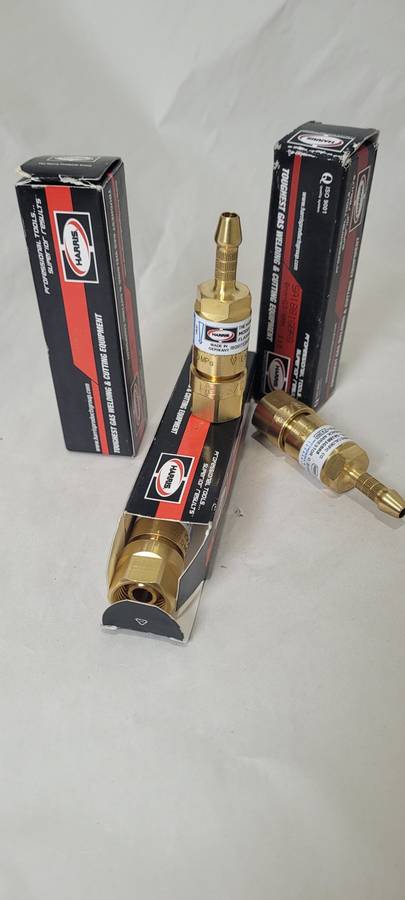 High-Quality HARRIS 3/8" Flashback Flame Arrestor. 20 Bar (SA1881 GBR8).  Bid Per Piece