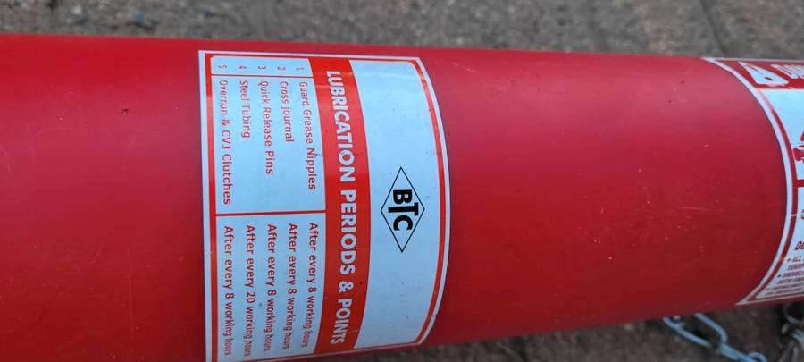 Universal Slasher Impliment PTO Safety Shield BARE-CO. AFT 301-15