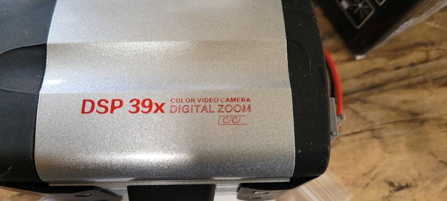 LAST ONE...CCD 39X Zoom-Colour Camera (BID PER PIECE)
