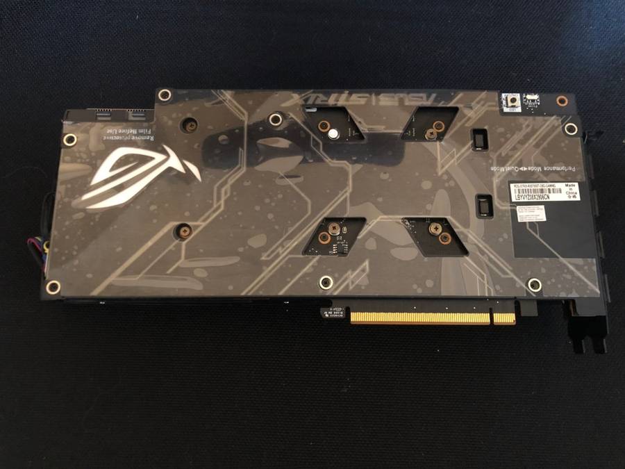 AMD Radeon 5700 XT Rog Strix 8GB OC Edition