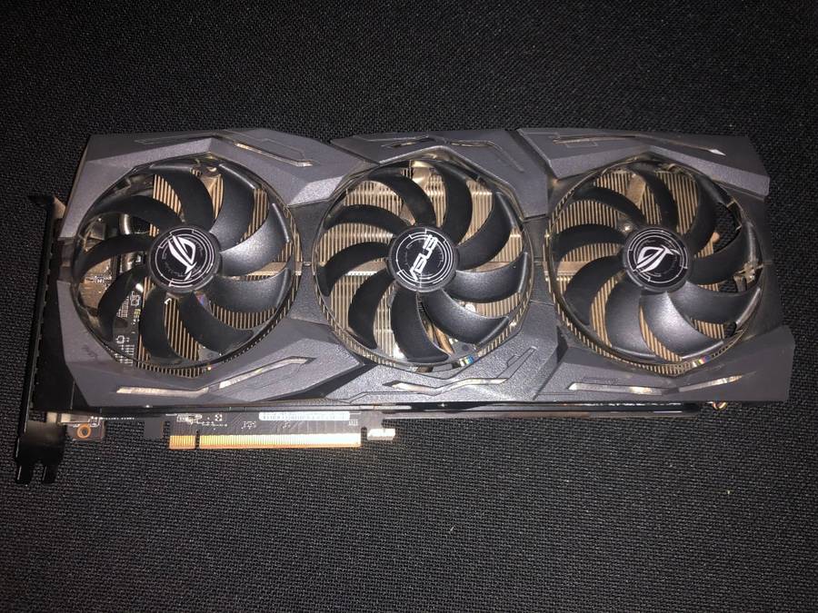 AMD Radeon 5700 XT Rog Strix 8GB OC Edition