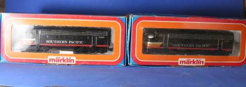 Marklin 4129 F7 Southern Pacific Unit and Dummy