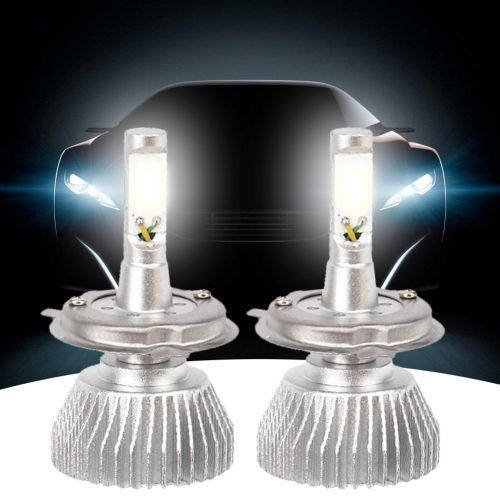 H7 H3 H4 LED Light Headlight Vehicle Car Hi/Lo Beam Bulb Kit 6000k White