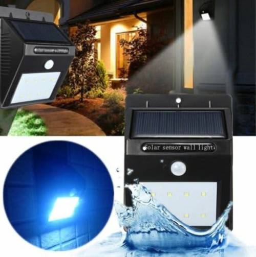Motion Activated Solar Charged Security Light - Surprisingly bright for 25 LED's no Wiring Required
