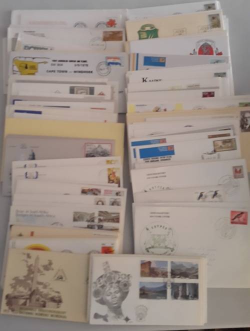 South Africa, Homelands, SWA, Box FDC's/ Datestamp Cards etc - Approx 6.5kg