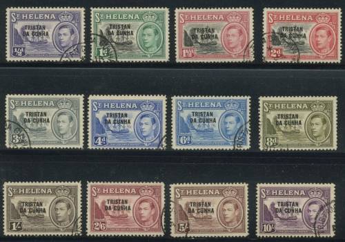 Tristan Da Cuhna KG VI VFU. Cat: R1850.00++