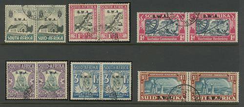 SWA Voortrekkers. VFU 1935 Memorial and 1938 Commemoration sets. Scarce