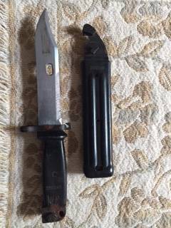 Real AK-M Bayonet with wire cutter