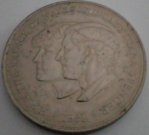 1981 prince of Wales and princess Diana coin