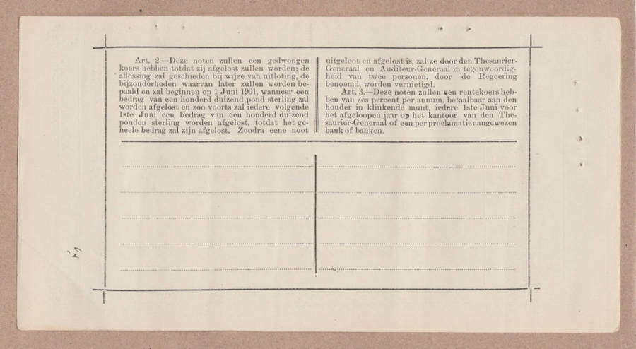 £1 Gouvernement Noots Pietersburg x 3 with sequential serial numbers, 1.4.1901. Superb condition