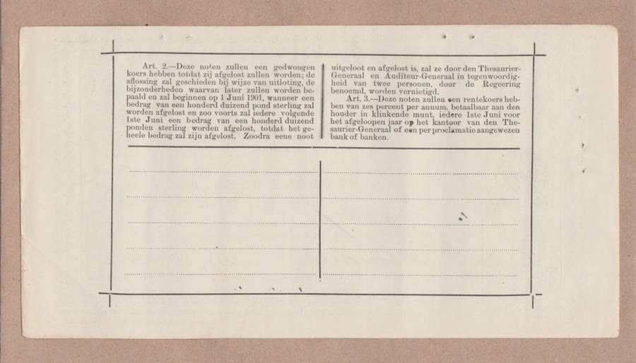 £1 Gouvernement Noots Pietersburg x 3 with sequential serial numbers, 1.4.1901. Superb condition