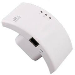 300M Wireless-N Wifi Repeater For 802.11N Network Router Range Expander Extender Add WPS function