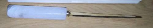 A Paper Knife and Mikov Pocket Knife with Fold Away Blades and Tools