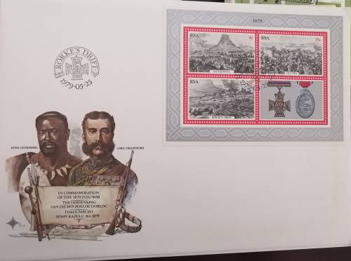 Big Collection: 140 Large SA First Day Covers from 1976-1981 (5 sets of 20 with 7 different themes)