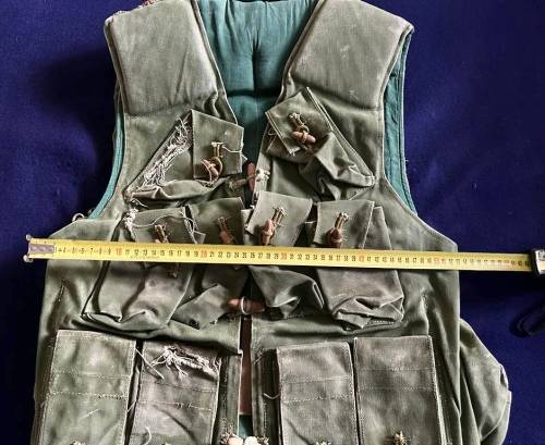 RARE SADF RECCE COMMANDO COMBAT VEST/BATTLE JACKET (Read Description)