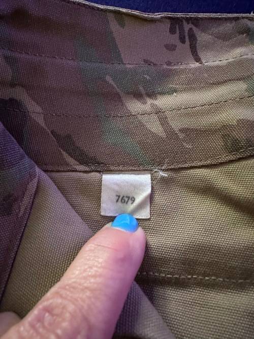 32 Bn Winter Camo Pants, size 7679