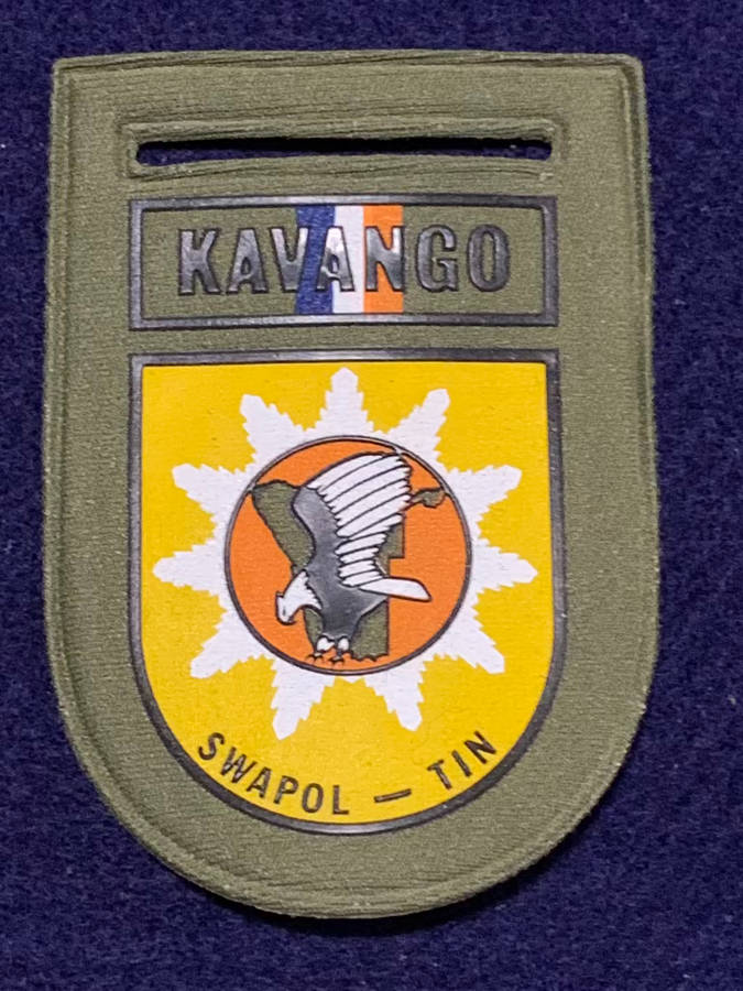 SWAPOL TIN (Koevoet) Kavango Area Tupper Flash