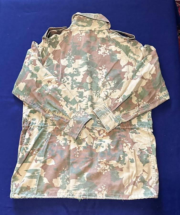 SAP Koevoet 1st Type Camouflage Bushjacket - Year 1971 - Original Used with StarBurst Patterns