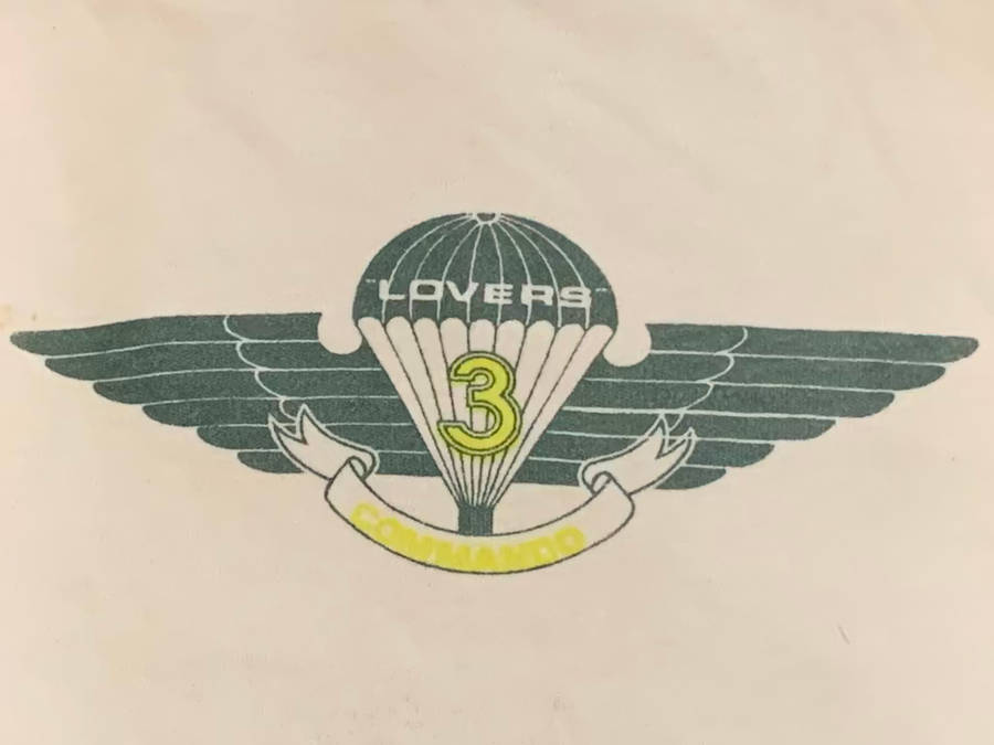 RHODESIAN RLI 3 Commando LOVERS T-Shirt - Period Piece, Manufactured by Monogram, 92cm