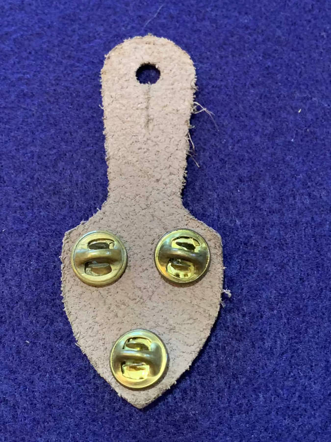 SADF RECCE Special Forces HQ Badge on a Standard Cowhide FOB