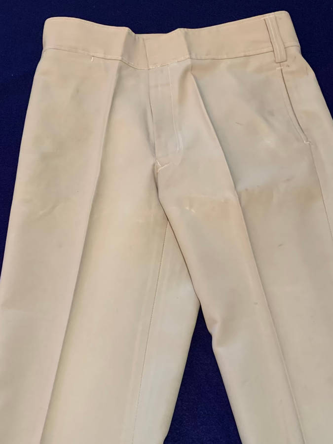 RHODESIAN Long Trousers `Sands` worn by other Units - Period Piece Worn