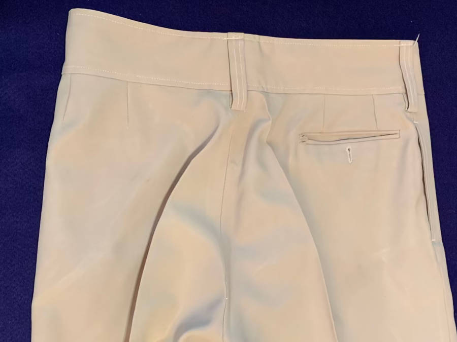 RHODESIAN Long Trousers `Sands` worn by other Units - Period Piece Worn