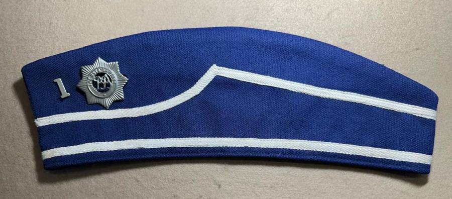 Rhodesian Boys Brigade - SIDE CAP WITH METAL BADGE AND NO 1