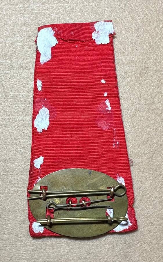 Rhodesia RED CROSS - RED CLOTH EPPAULETTE RED CROSS SOUTHERN RHODESIA NO 14