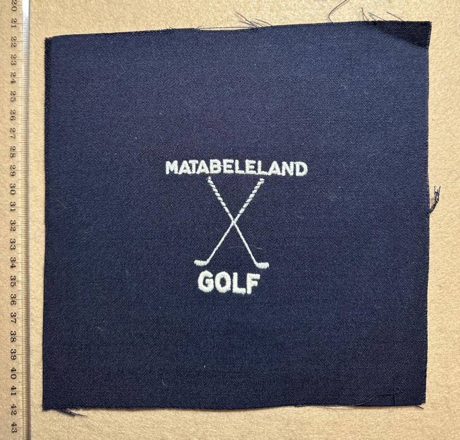 Rhodesia - MATABELELAND - PROVINCIAL SPORT COLOURS - GOLF