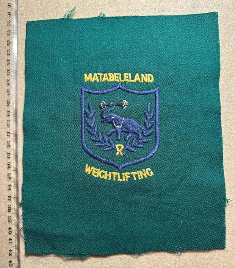 Rhodesia - MATABELELAND - PROVINCIAL SPORT COLOURS - WEIGHTLIFTING VARIANTS