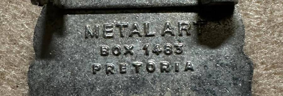 RHODESIA GWANDA & DISCTRICTSCLUB BOWLS , by METAL ART, PRETORIA