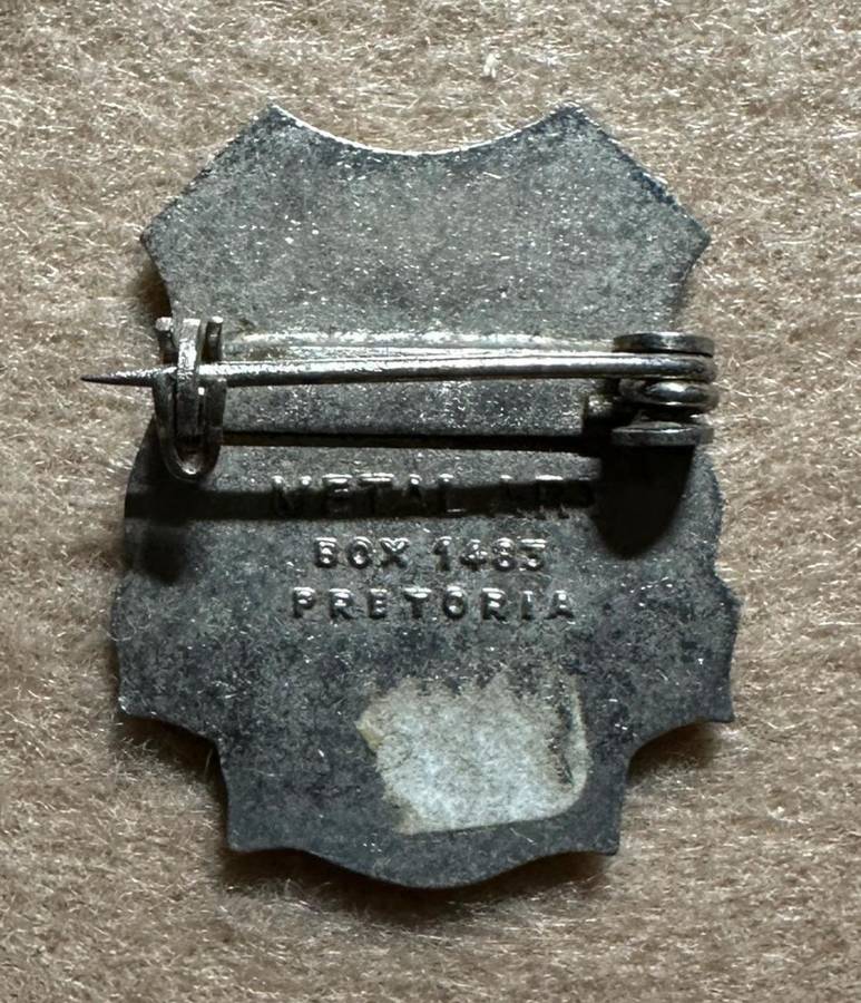 RHODESIA GWANDA & DISCTRICTSCLUB BOWLS , by METAL ART, PRETORIA