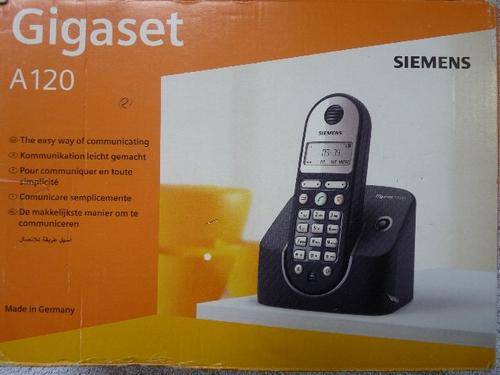 BRAND NEW SIEMENS CORDLESS PHONE GIGASET A120
