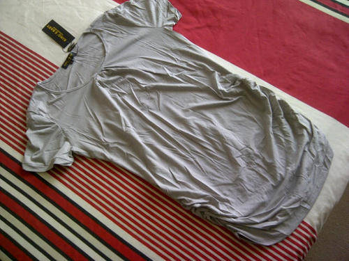 ***Cute Ladies Taupe/Stone Long Tshirt/Top***Great with a Tights*** S, M, XL Avail*** Brand New***