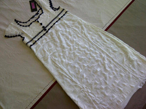 ***Stunning Design Ladies White/Cream Dress***Great Quality***XL ONLY***BRAND NEW***