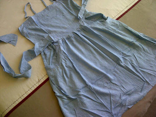 **Cute & Funky Design Ladies Denim Look Dress with pockets**Great Quality**XXL ONLY**BRAND NEW**